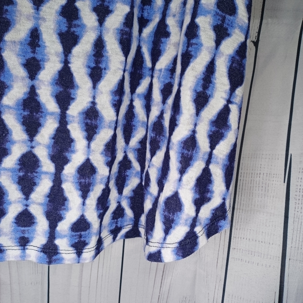 Athleta Blue and White Sleeveless Top - Picture 7 of 12